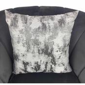 Cushion Cover White with Grey Splashes 44x44cm