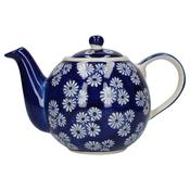 London Pottery Globe 4 Cup Teapot Small Daisies image