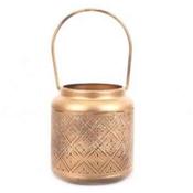 Gold Style Lantern H13cm image
