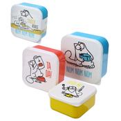 Set of 3 Lunch Boxes Simons Cat image