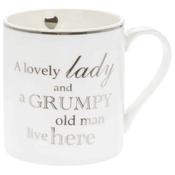 Lovely Lady Old Man Mug image