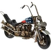 Blue Motorbike 38x12x20cm image