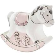 Pink Rocking Horse Money Bank image