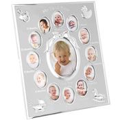 Silverplated My First Year Frame image