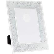 Silver Glitter Frame 5x7in image