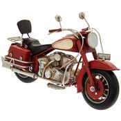 Vintage Motorbike Red 28 x 11 x 16cm image