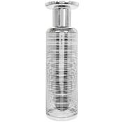 Vincenza Glass Vase Silver 51x16cm image
