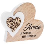 Sentiments Double Heart Home 15x12x2cm image