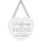 Heart Plaque Always My Friend image