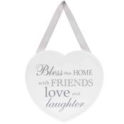 Heart Plaque Bless This Home image