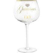 Mad Dots Gin Glass Happy 60th image