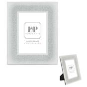 Silver Glitter Frame 4x6in 18x23cm image