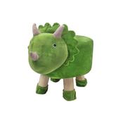 Green Dinosaur Childrens Stool