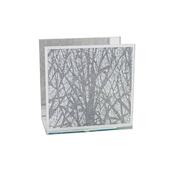 Silver Woodland Tea Light Holder image
