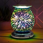 Desire Aroma Lamp Starburst  – Glass – 12x12x17