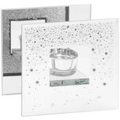 Stars Glitter Single Tealight Holder image