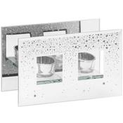 Stars Glitter Double Tealight Holder image