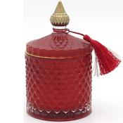 Christmas Red Cinnamon Wax With Lid 15x9cm image