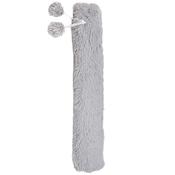 Cozy Hot Water Bottle Light Grey 73x13cm image