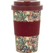 Golden Lily Bamboo Travel Mug image