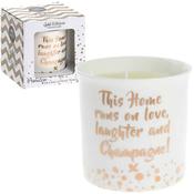 Champ Floral Honeyscent Candle Jar 9x8cm image