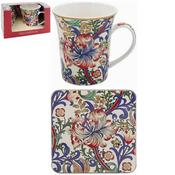 Golden Lily Mug and Coaster image