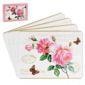 Redoute Rose Placemats Set 4 image