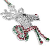 Newbridge Reindeer with Bow Hanging Decoration image