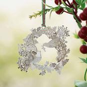Newbridge Birds in Wreath Hanging Decoration image
