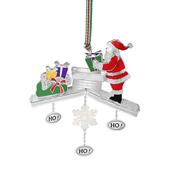 Santa on Chimney Decoration image