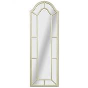 Large Grey Domed Top Georgian Window Mirror image