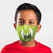 Monstars Green Reusable Face Mask Small