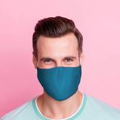 Blue Reusable Face Covering Large image