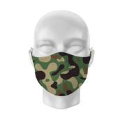 Camouflage Reusable Face Covering Large image