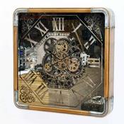 60cm Moving Gears Wall Clock Square image
