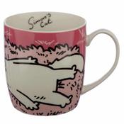 Pink Simons Cat Porcelain Mug image