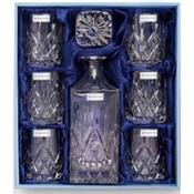 Newbridge 6 Whiskey and Decanter Traditional Cut image