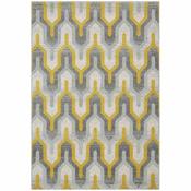 Nova Rug 120x170cm Geo Yellow image