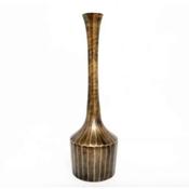 53.5cm Gold Cut Vase image