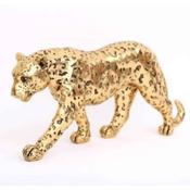 Gold Leopard Ornament 41x18cm image