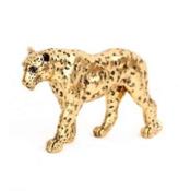 Gold Leopard Ornament 27x14cm image