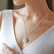Tara Pendant with Blue Stone image