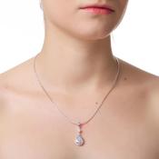 Drop Pendant Clear Stone image