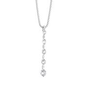 Drop Pendant 5 Clear Stones image