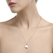 Newbridge Silverware Birthstone Pendant January image