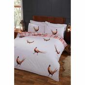 Pheasant Reversable Duvet Set King Multi image