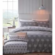 Silhouette Grey Double Duvet Set image