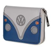 VW Campervan Blue Zip Around Wallet Purse image