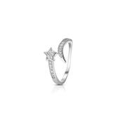 Star Ring Clear with Stones image