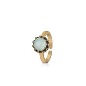 Ring with Aqua Stone Setting image